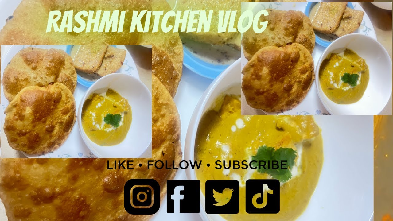 Broccoli 🥦 paneer  curry /avocado puri  recipe 