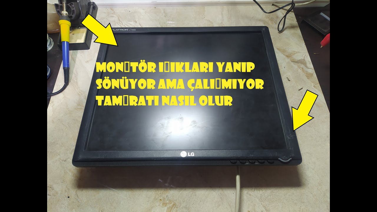 MONİTÖRLERDE START IŞININ SÜREKİ YANIP SÖNMESİ, AMA GÖRÜNTÜ YOK, AÇMA KAPA IŞIĞIĞI YANIYOR AÇILMIYOR