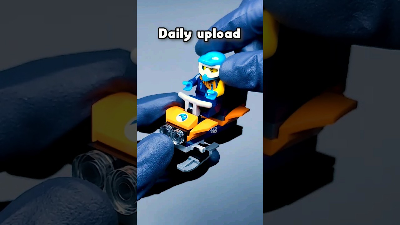🔥 How to Build LEGO CITY Snowmobile 【Unofficial]】LEGO Easy MOC Build Tutorial 乐高 ЛЕГО 레고 レゴ לגו