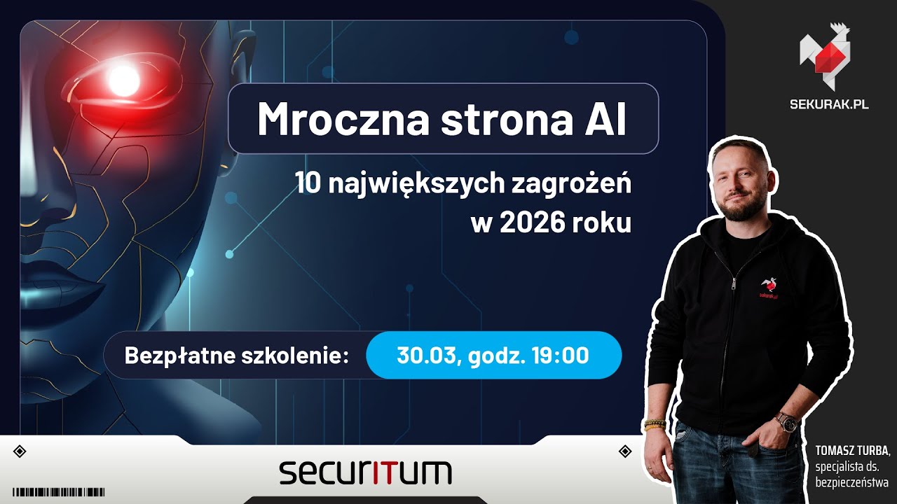Mroczna strona AI &ndash; 10 największych zagrożeń w 2026 roku