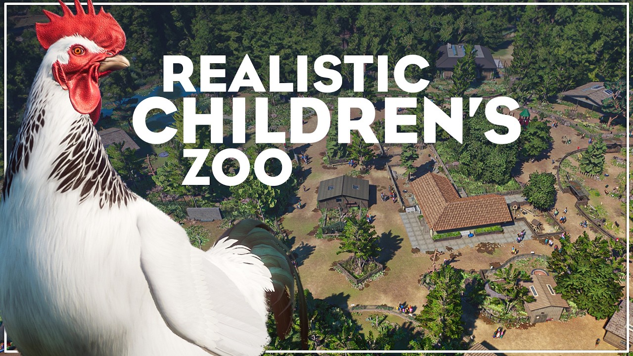 Insane REALISTIC Children's Zoo Tour in Planet Zoo!