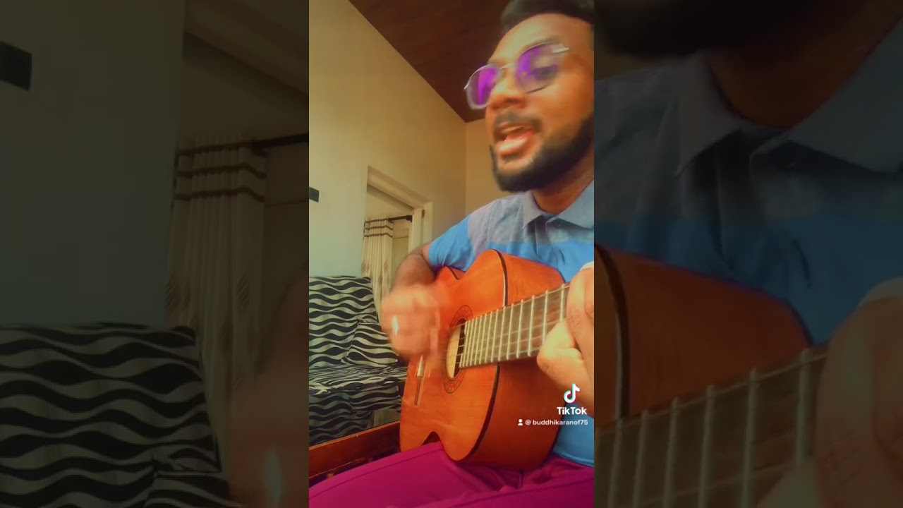 gimhanaye pawela #buddhika #acousticguitarsongs#trending