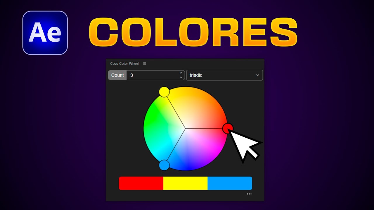 Plugin Gratis para COMBINAR COLORES en After Effects - Coco Color Wheel
