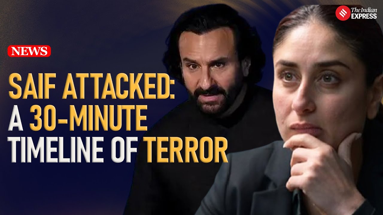 Saif Ali Khan Attacked: Intruder Demands ₹1 Crore, Injures Actor, What Happened in 30 Minutes?