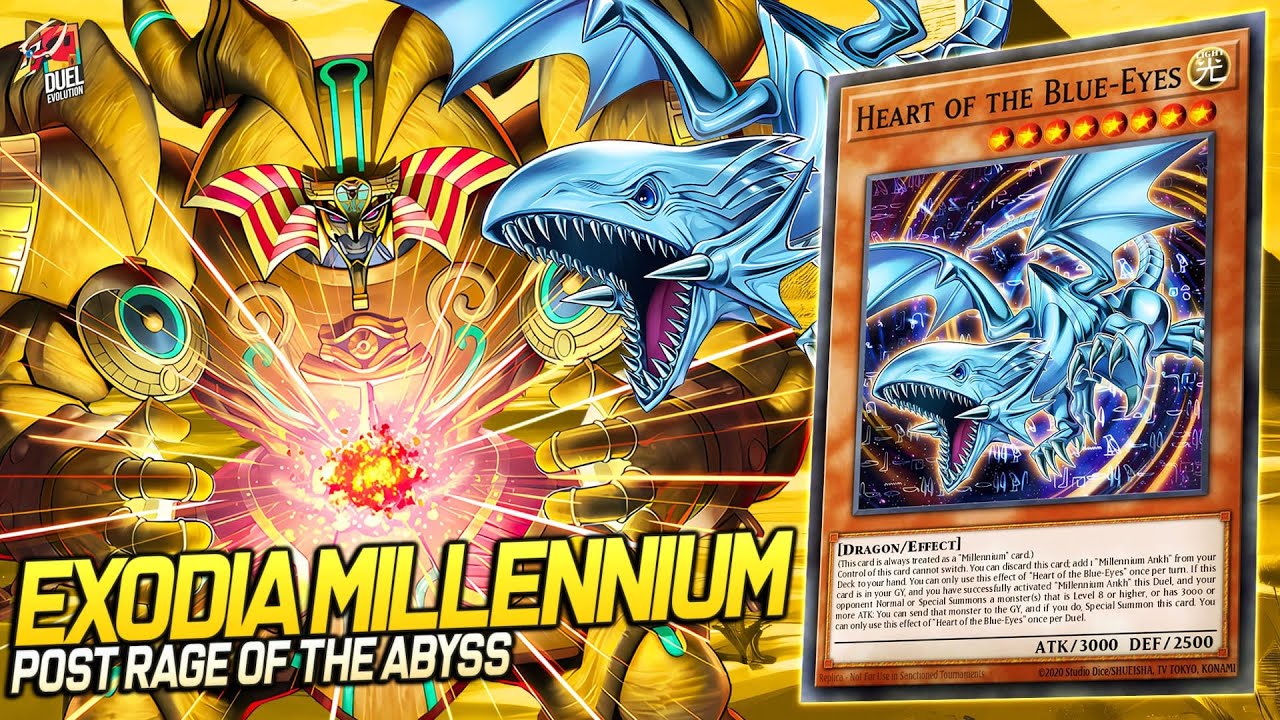Deck Exodia Millennium Post Rage of the Abyss| EDOPRO | Replays 🎮 + Decklist ✔️