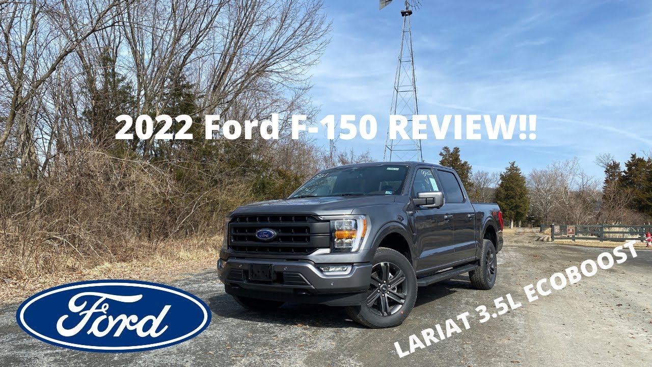 2022 Ford F-150 Lariat - REVIEW and POV DRIVE! BETTER Value Than The XLT?