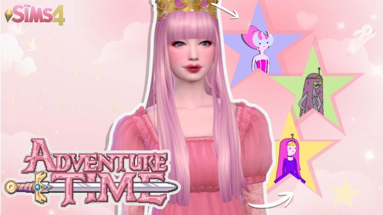 Creating the ULTIMATE Princess Bubblegum and her MOST ICONIC looks in The Sims 4!🍬👑 (CAS)