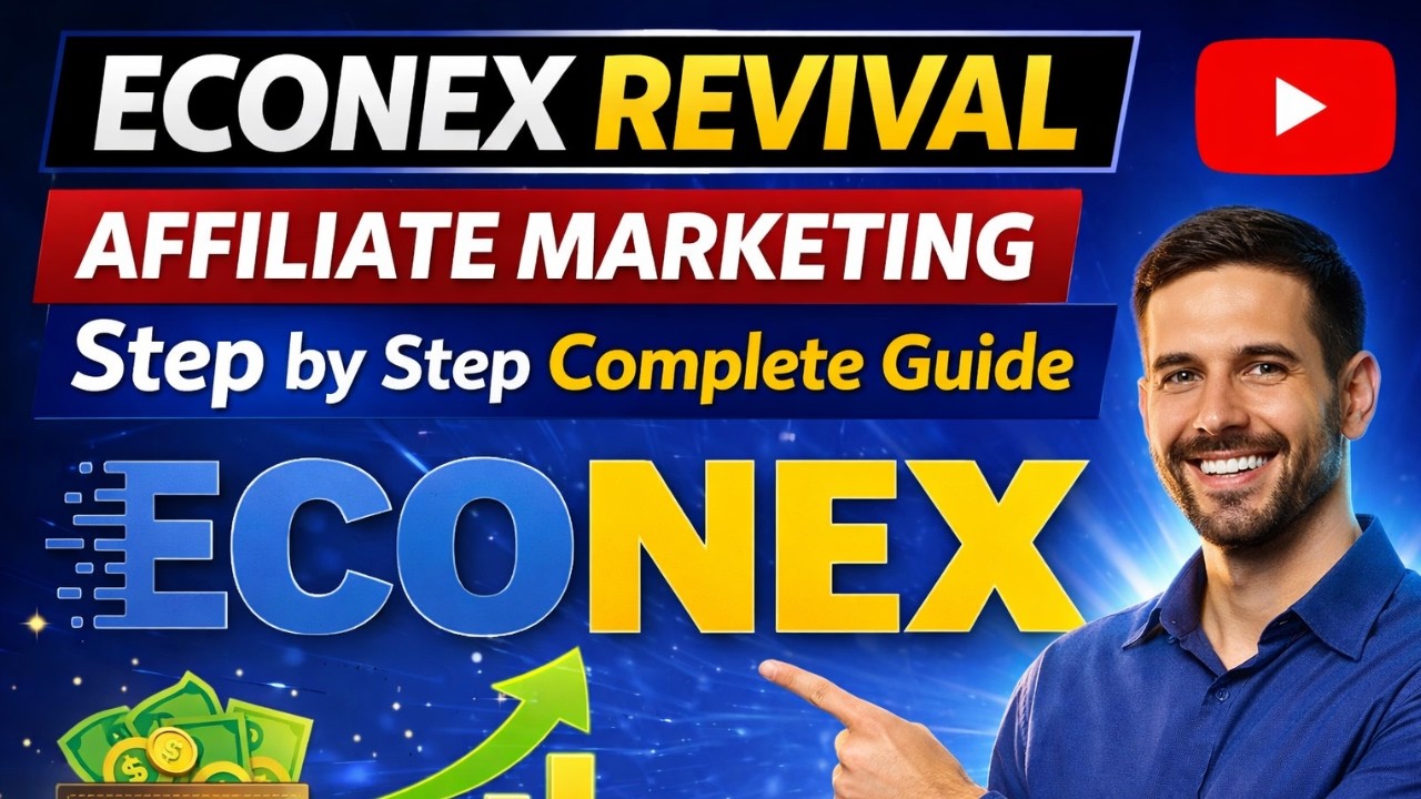 Econex Revival Affiliate Marketing | Step by Step Complete Guide
