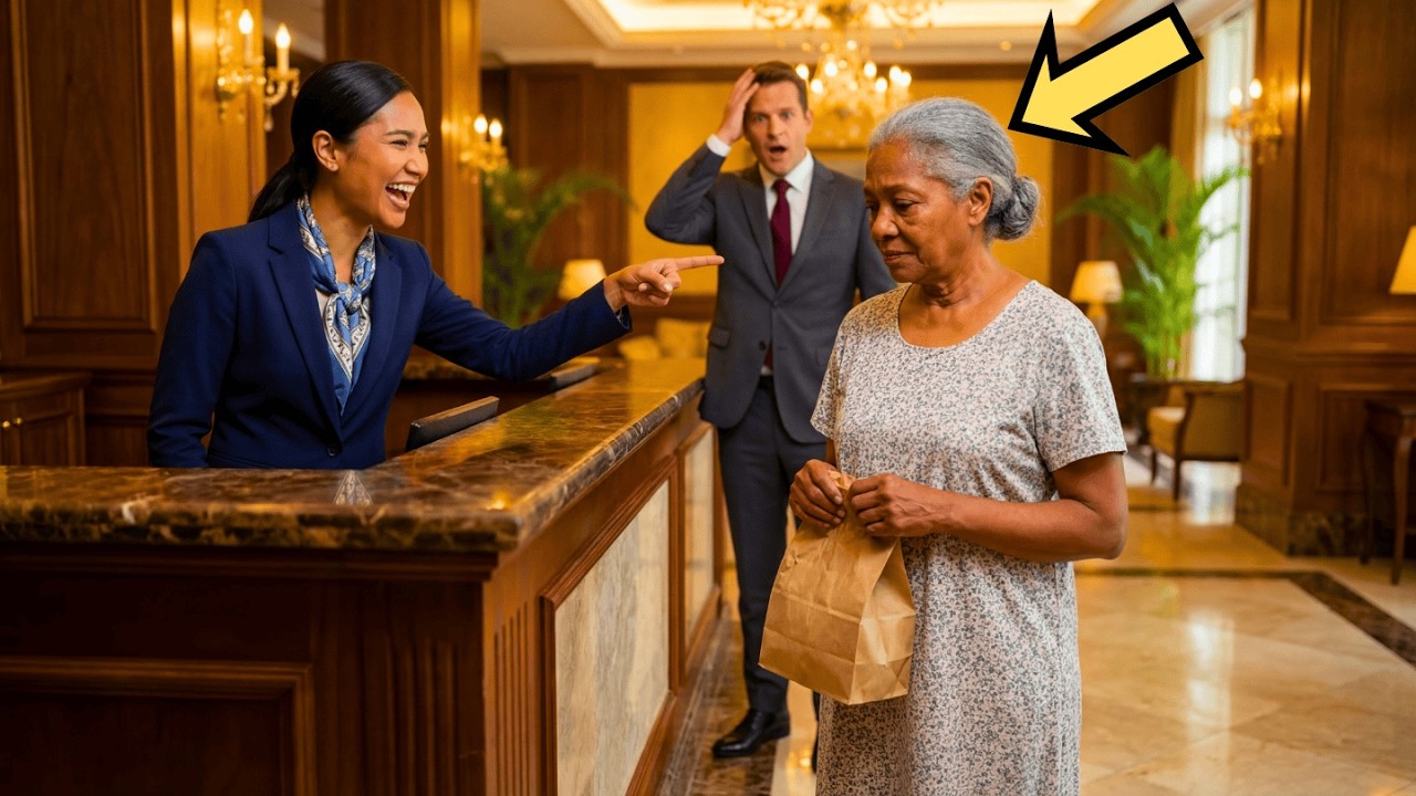 A RECEPCIONISTA RIU DA MULHER DE CHINELO NO HOTEL 5 ESTRELAS... SEM SABER QUEM ACABOU DE ENTRAR