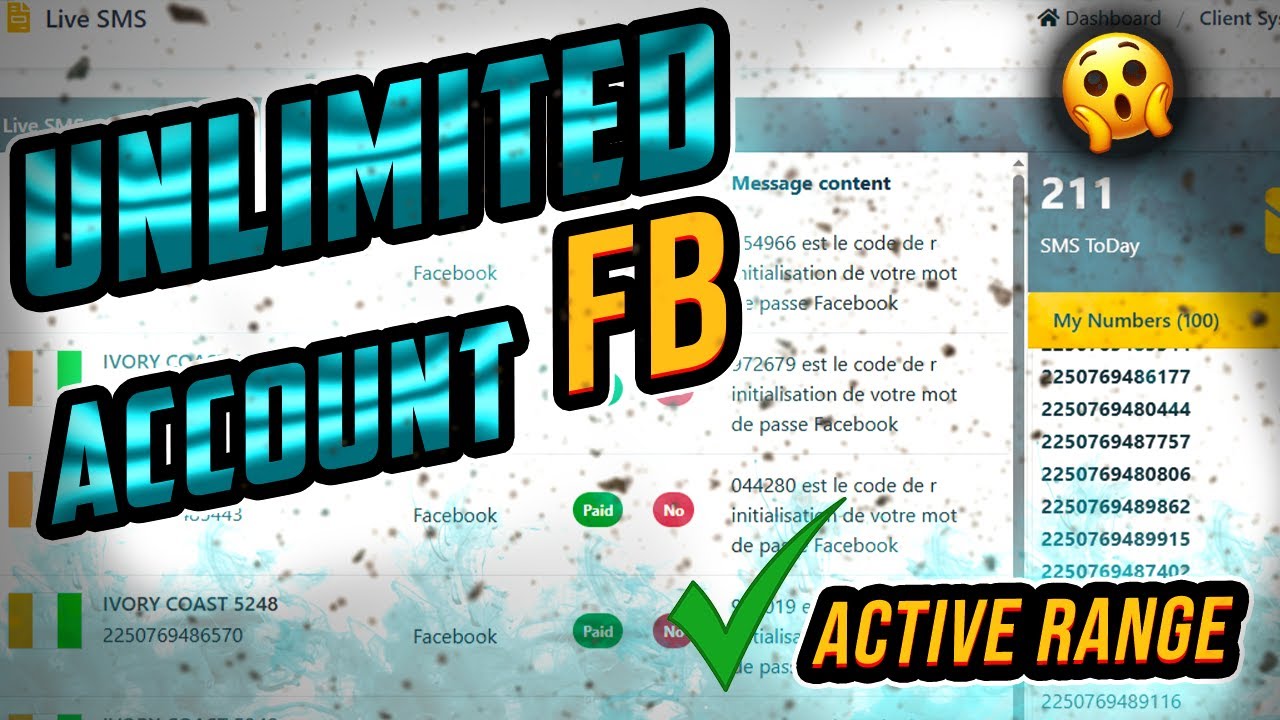 🔥 IVAS - Active Range পাবো কিভাবে? || Ivas Sms Account Create Problem ✅