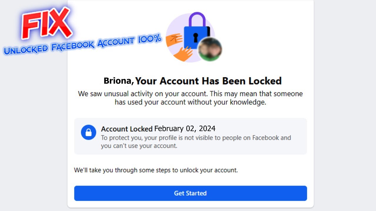Facebook Your Account has been Locked (FIX 100%) | Mahade Mania