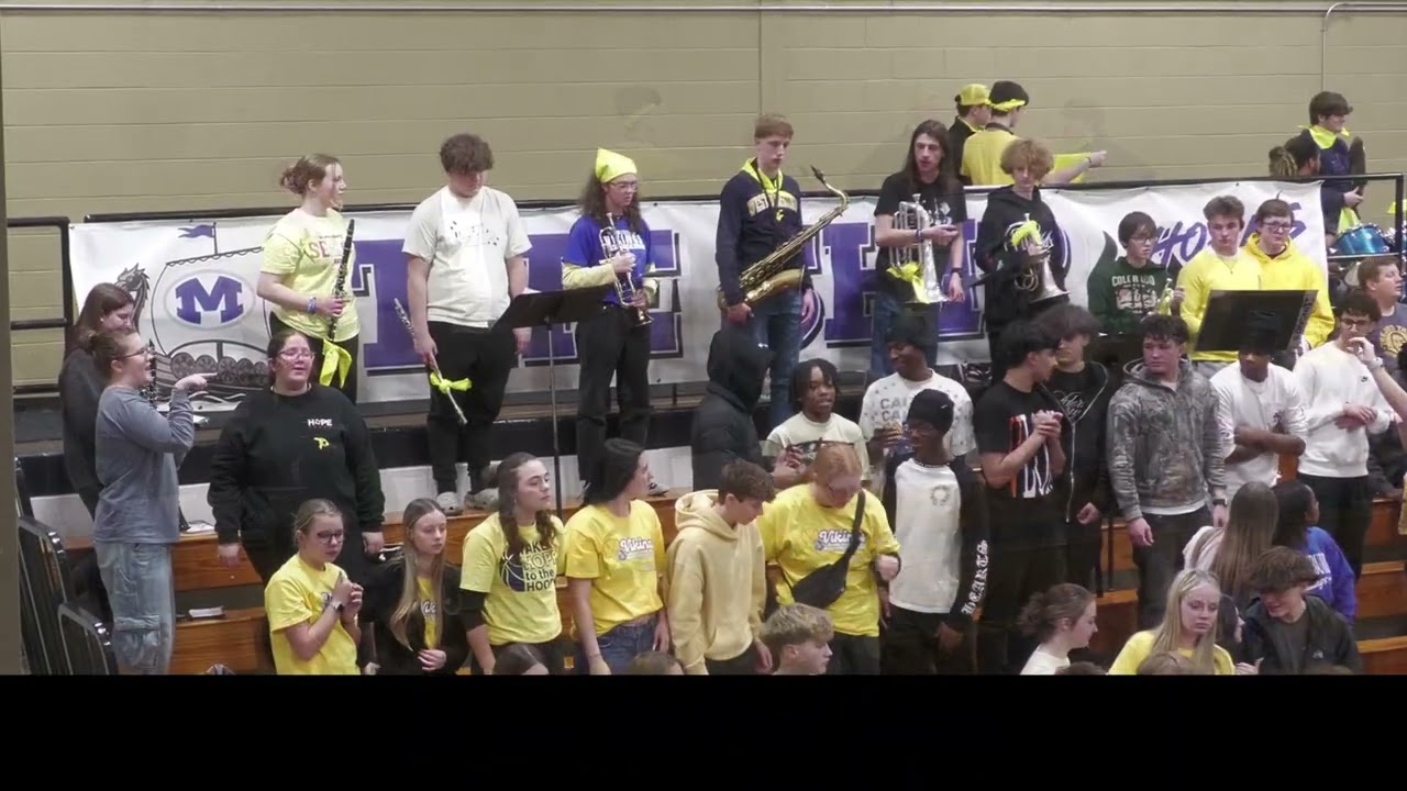 Miamisburg Pep Band - 1/15/2026 - Miamisburg vs Wayne