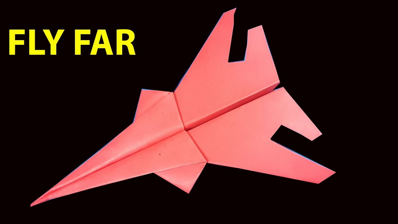 Jet Airoplane Make In Paper Easy