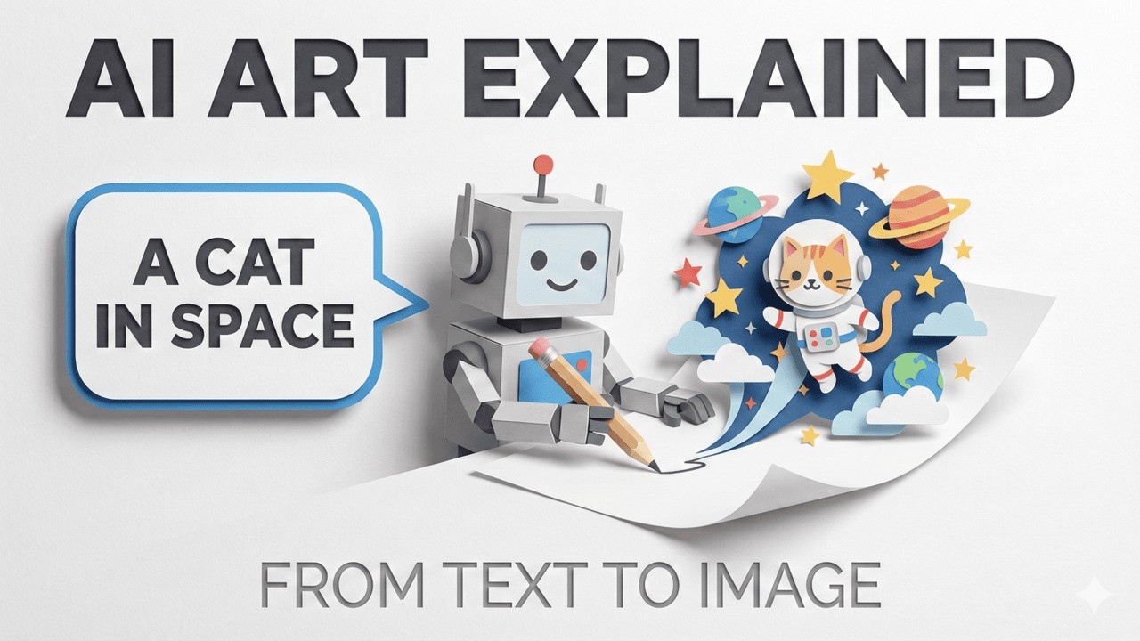 How AI Generates Images from Text: The Science Explained Simply 🎨