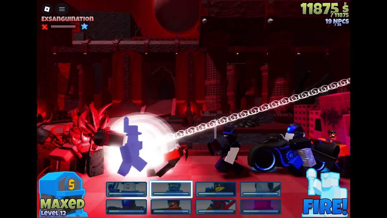 Exsanguination Completion | The Battle Bricks Gameplay