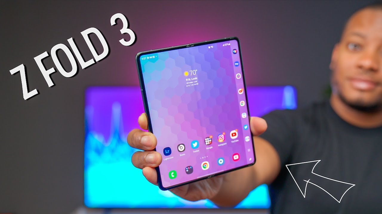 I Have the New Samsung Galaxy Z FOLD 3!