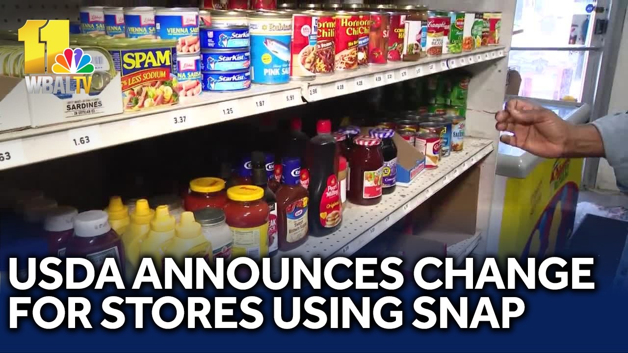 USDA announces carrying change for stores accepting SNAP benefits