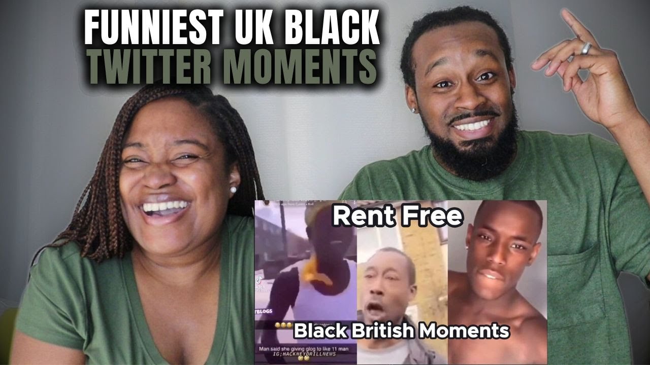 American Couple Reacts to Funniest UK Black Twitter Moments