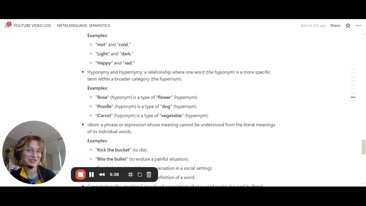 SEMANTIC METALANGUAGE FOR VCE ENGLISH LANGUAGE TAUGHT BY TOP 1% SCORER - EXAM PREPARATION