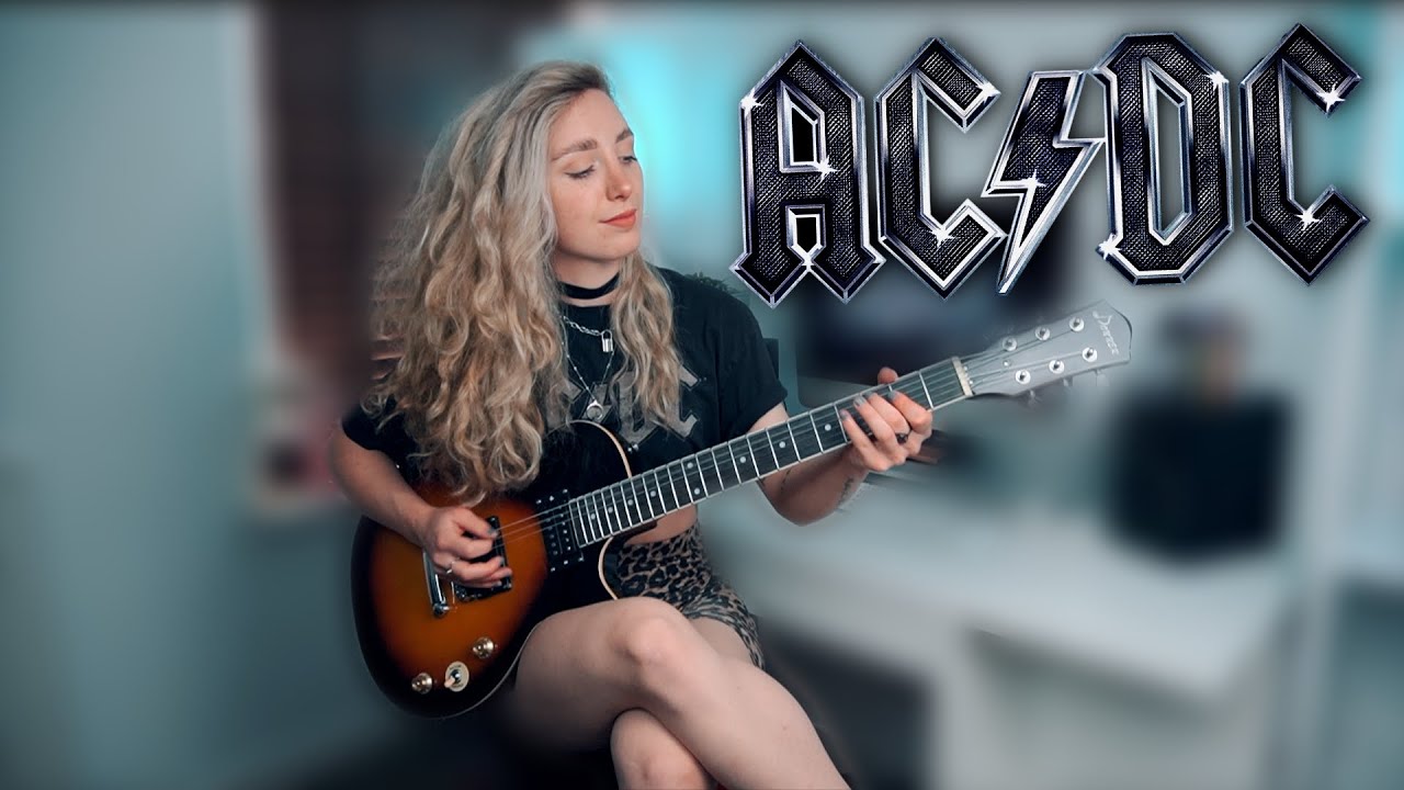 SHOOT TO THRILL - AC/DC | Guitar Cover by Sophie Burrell