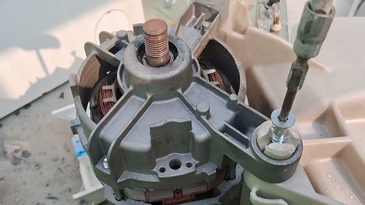 Front load washing machine how to change spider