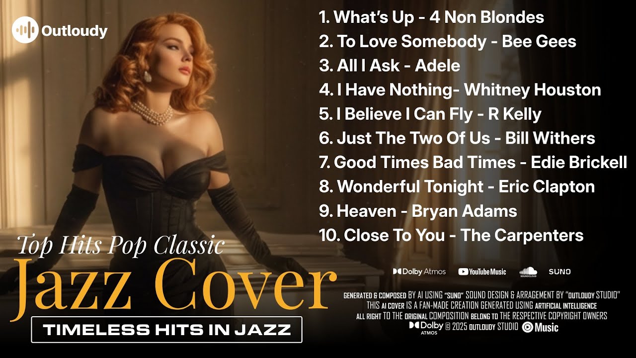 [JAZZ COVER VOL.9] 🎵 10 Timeless Hits Songs | Adele, Whitney Houston | Relaxing & Smooth Playlist