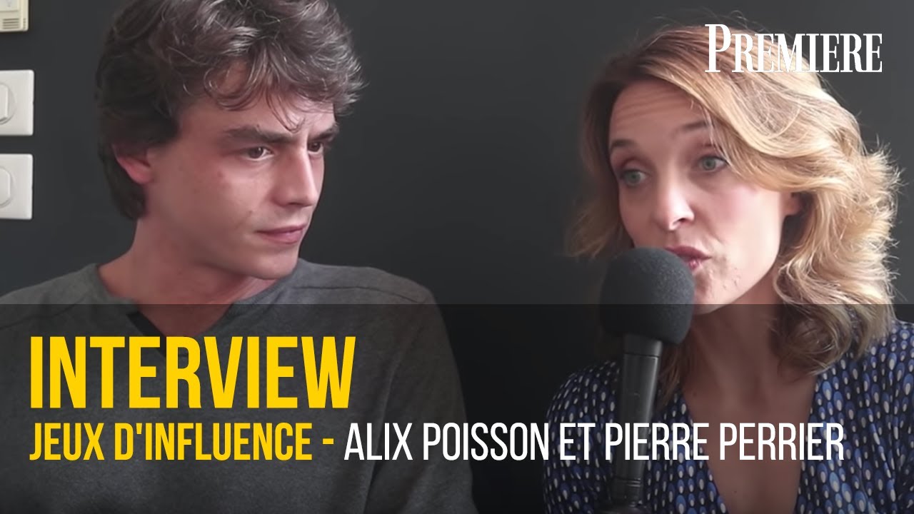 Rencontre avec Alix Poisson et Pierre Perrier de la série Jeux d'influence - festival de La Rochelle