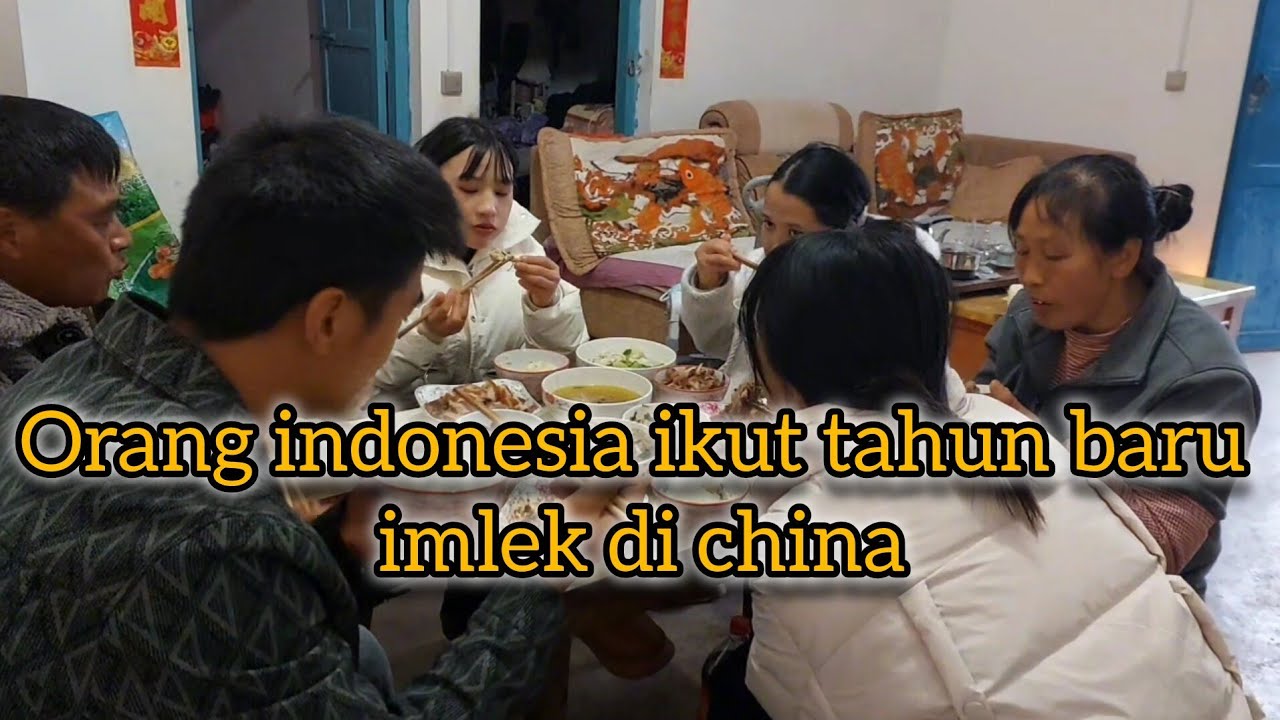Apa saja yang di masak orang desa di china saat perayaan tahun baru di china