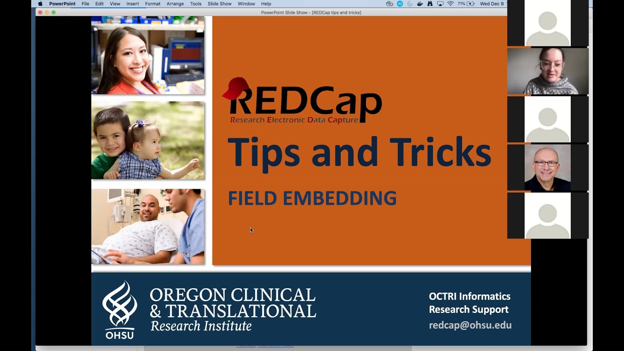 Field Embedding in REDCap