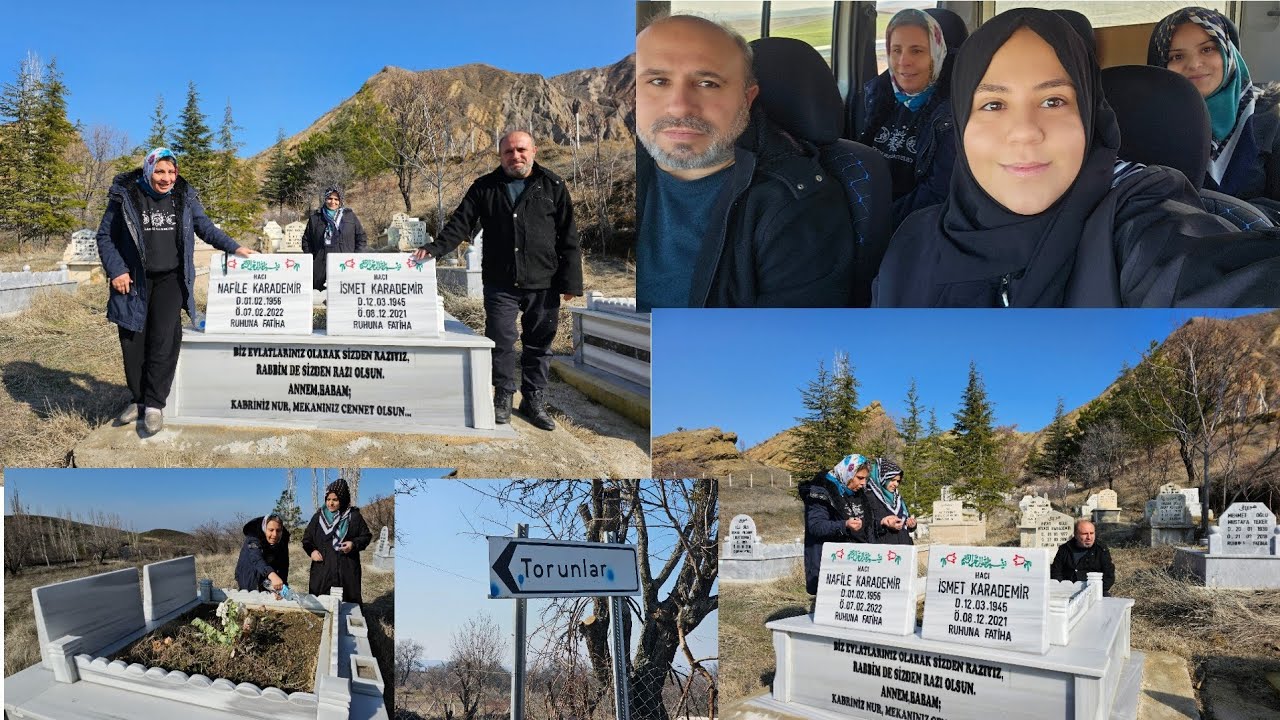 Köye Geldik / Güllü ile mezarlığa geldik / Mezarlık ziyaretimiz