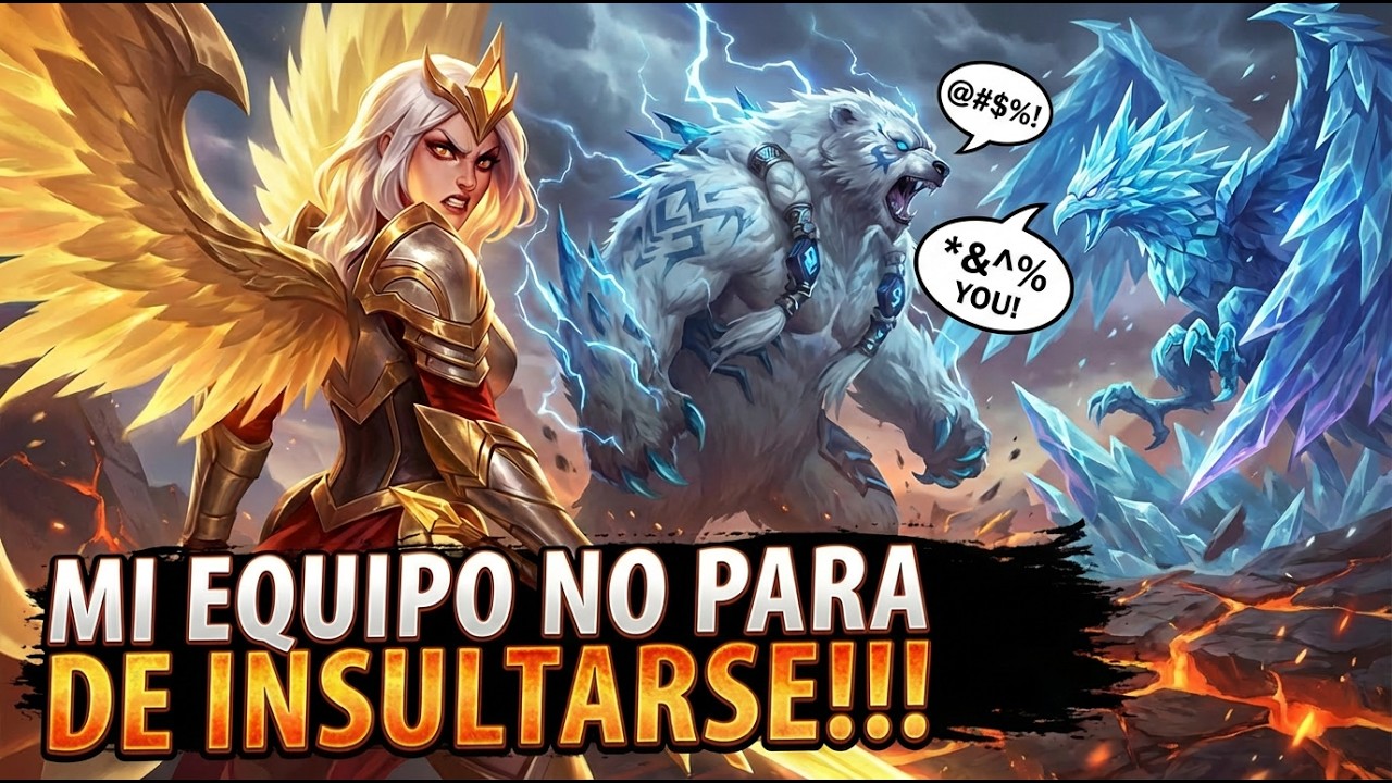 KAYLE está rotísima… pero mi ANIVIA 3/16 y el caos del equipo arruinaron la partida 💀