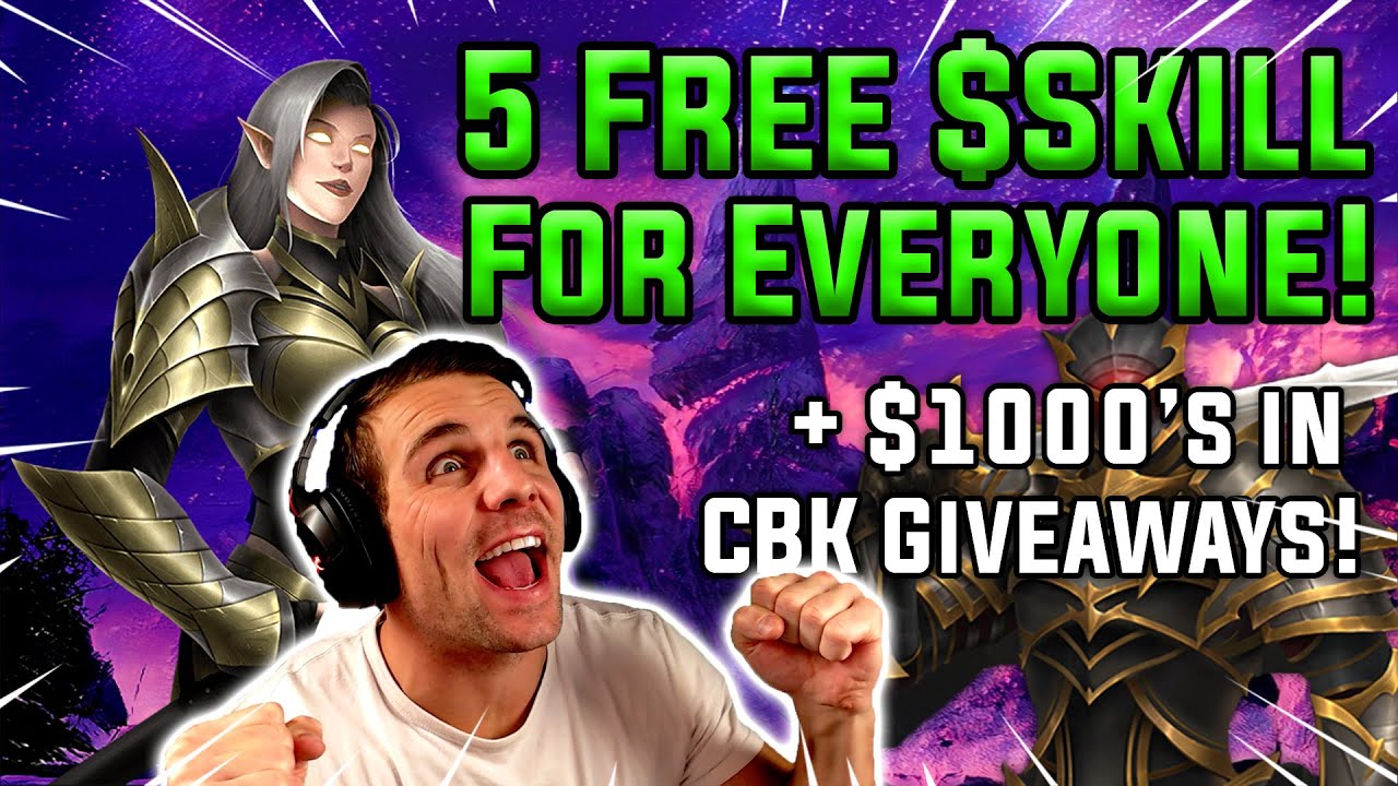 CRYPTOBLADES | 5 FREE $SKILL FOR EVERYONE + NEW REWARDS FORMULA + $1000's IN CBK GIVEAWAYS - Updates