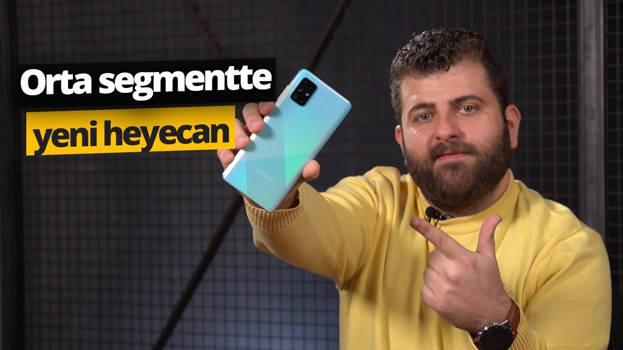 Herkesin merak ettiği telefon Galaxy A71 inceleme!
