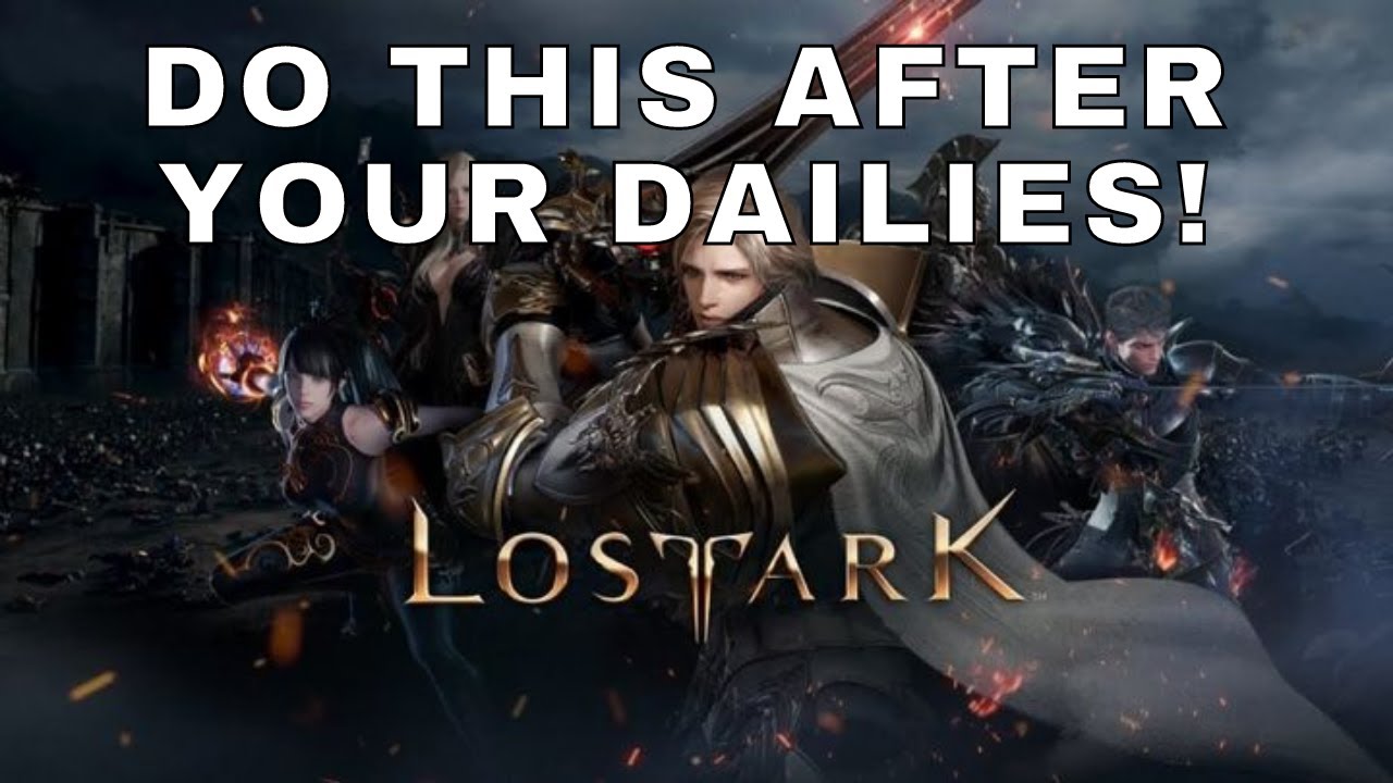 How to raise your Item Level After you finish dailies! Lost Ark