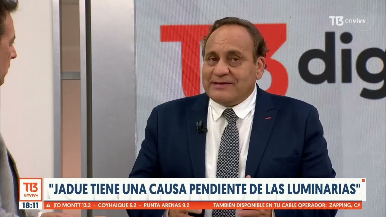 Abogado querellante por caso de Jadue: 