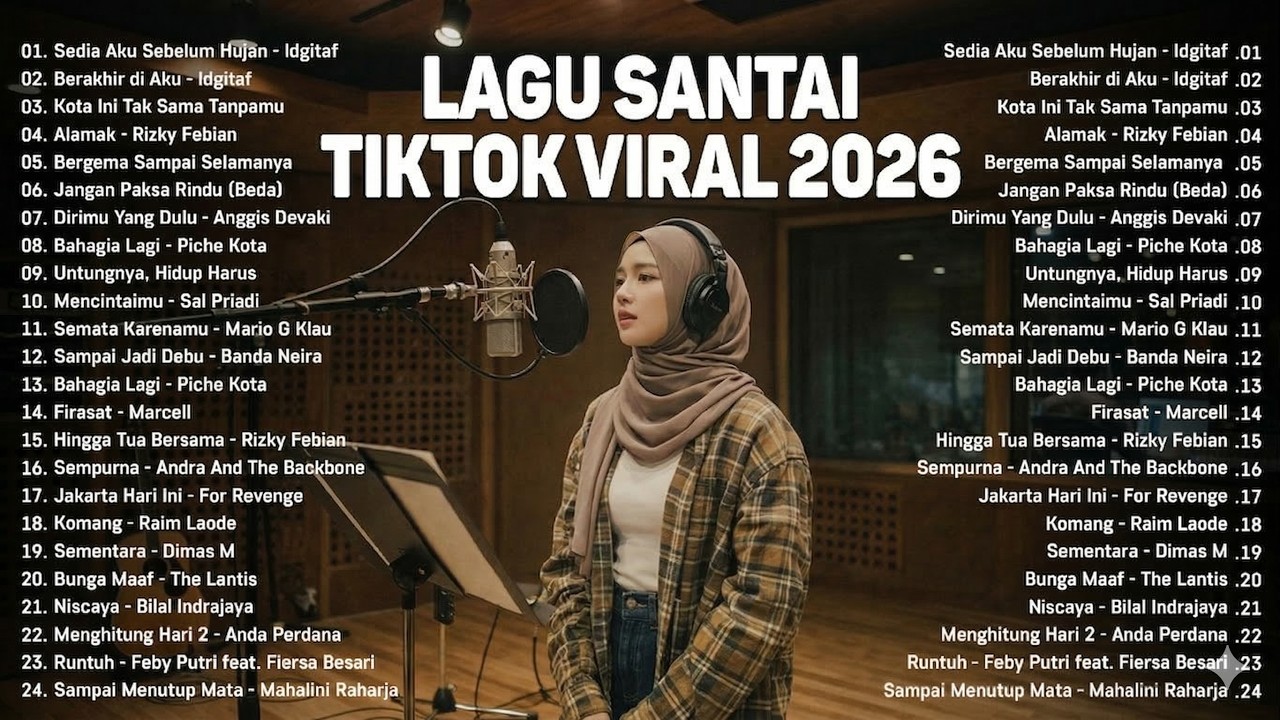 Lagu Santai TikTok Viral 2026 - Idgitaf, Nadhif Basalamah - Lagu Pop Indonesia Terbaru 2026