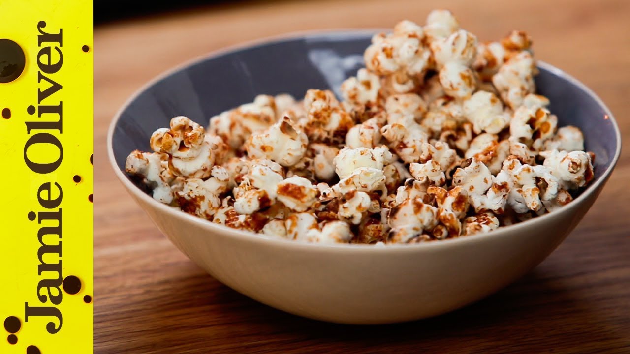 100 Calorie Popcorn Snack | Jamie Oliver