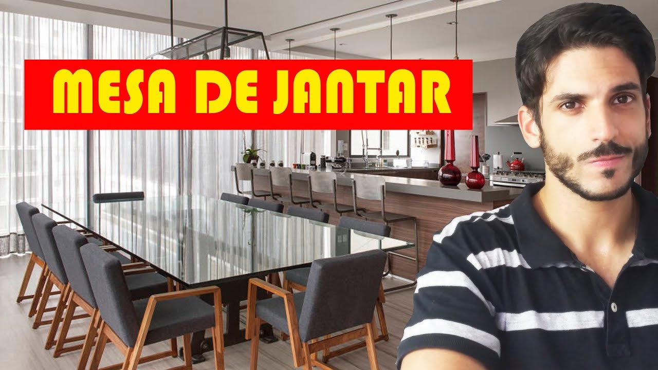 Qual tipo de MESA de JANTAR  escolher ???