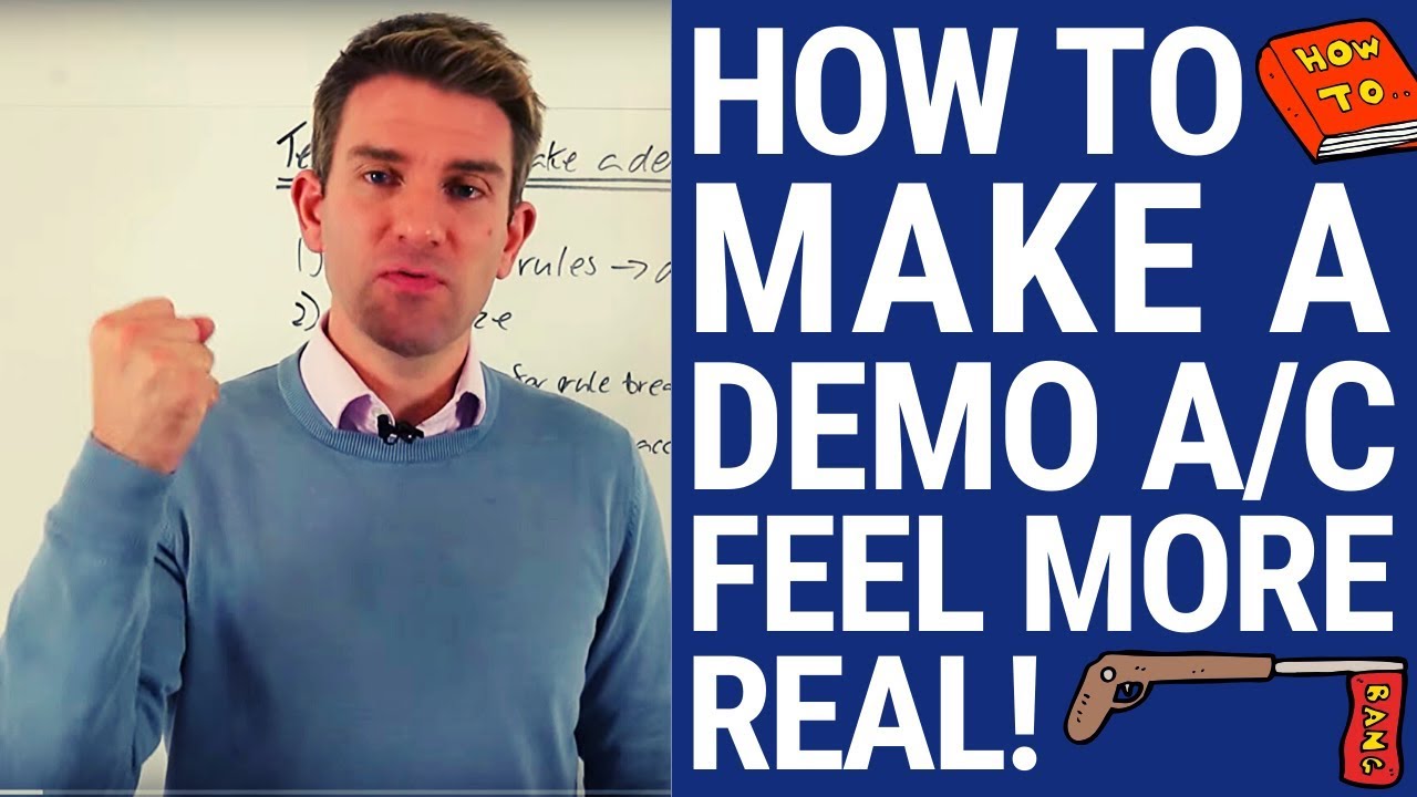 How to Make a Demo Trading A/C Feel More Real! 💰