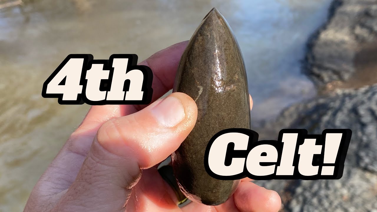 4 Celts From ONE Cache?! Arrowhead Hunting!