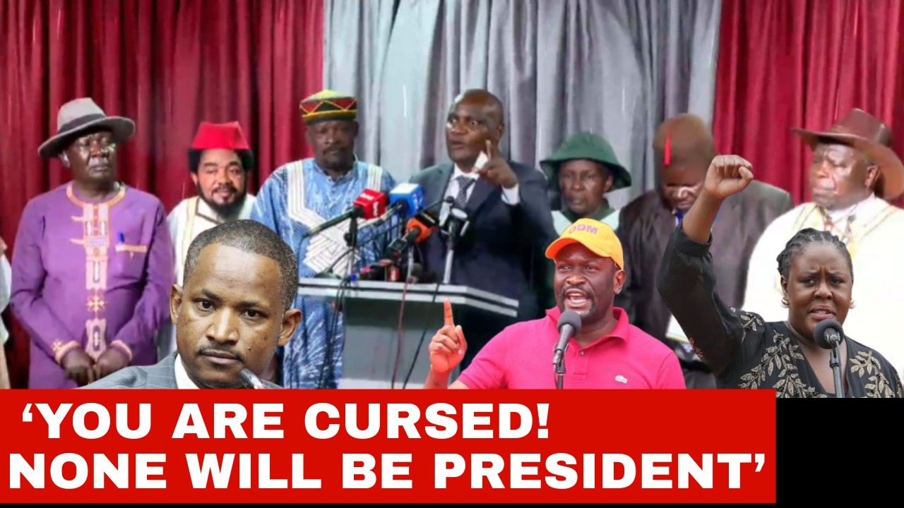 LUO ELDERS CURSES SIFUNA, BABU OWINO AND WINNIE ODINGA FOR DISOBEYING OBURU IN ODM