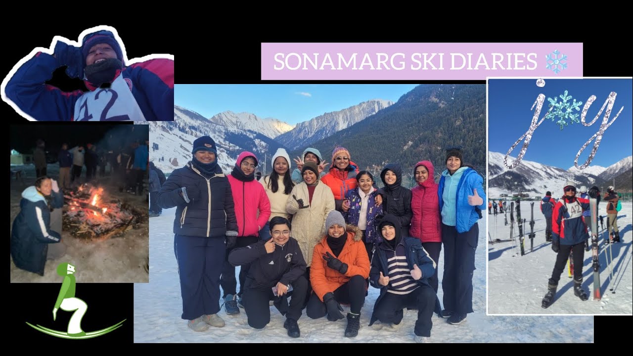 Vlog//63 KASHMIR BUT MAKE IT SKI ⛷️