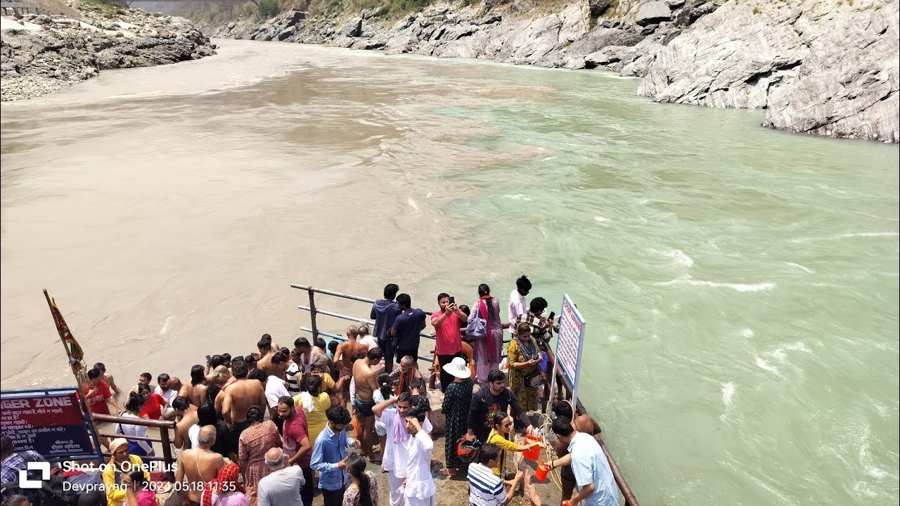 Bhagirathi Aur Alkananda Ke Sangam | Devprayag | Uttarakhand