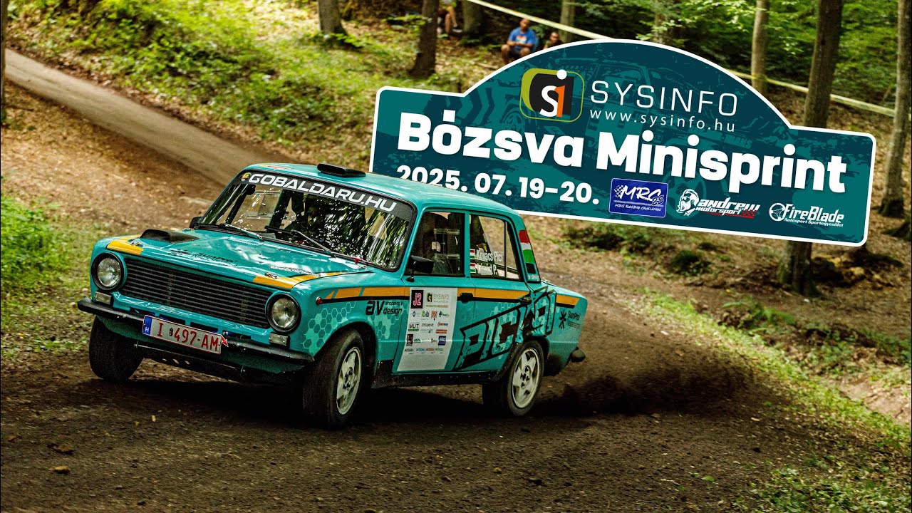 Kovács Pici - Lénárt Pedro | 🇭🇺 MRC Bózsva MiniSprint 2025 | Versenyzői Film