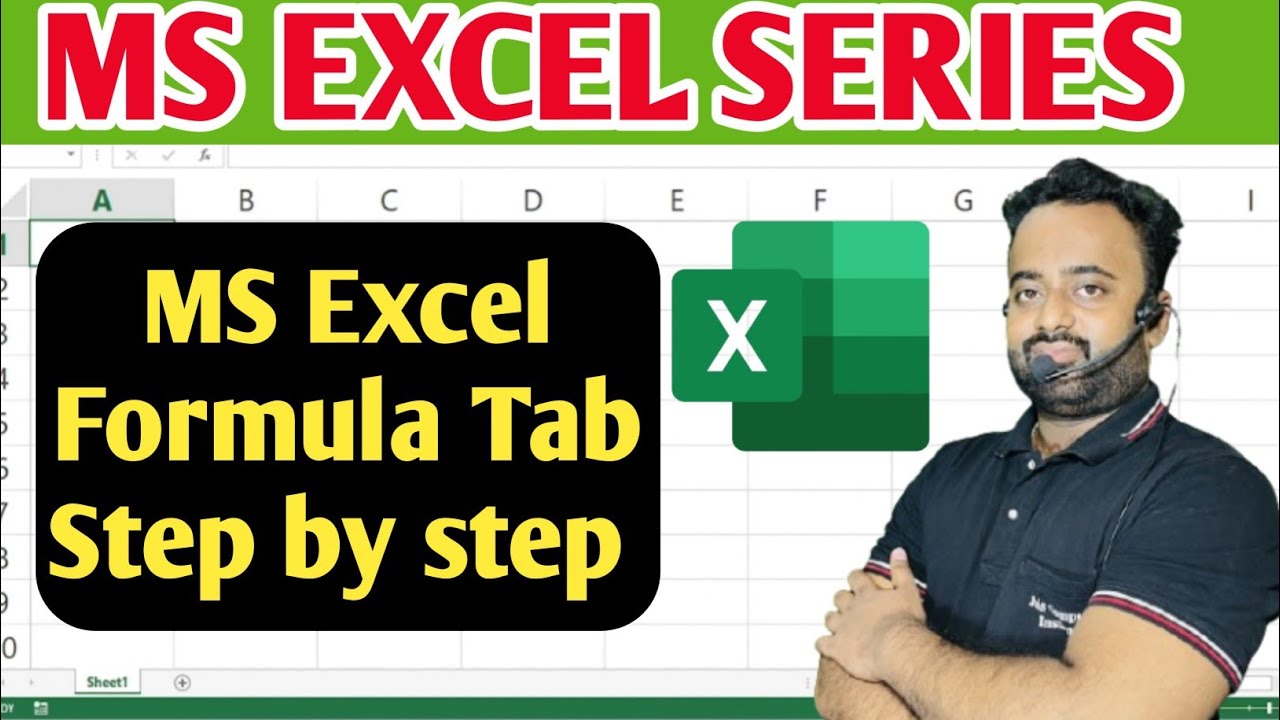 MS Excel Formula Tab Explained in Hindi | Complete Excel Formula Guide