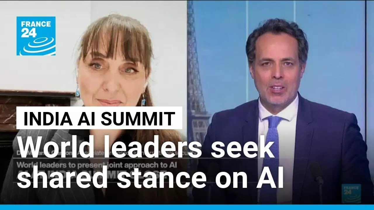 AI Summit in New Delhi, India: World leaders seek shared stance on AI • FRANCE 24 English