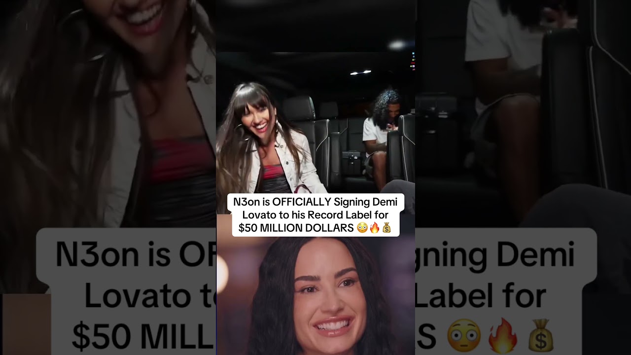 N3on is Signing Demi Lovato 