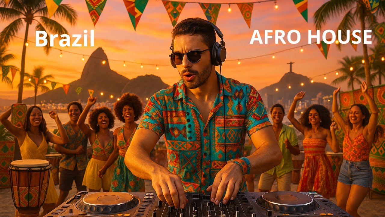 ( Brazil ) Afro House Mix 2025 | Beautiful Landscapes, Tropical Vibes & Chillout Grooves✨