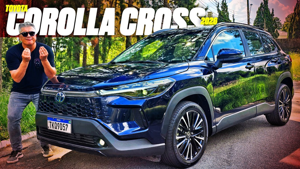 Toyota Corolla Cross 2026 - T&Aacute; MAIS CARO DE NOVO? E AS VENDAS? O QUE MUDOU NO H&Iacute;BRIDO? SAIBA TUDO!