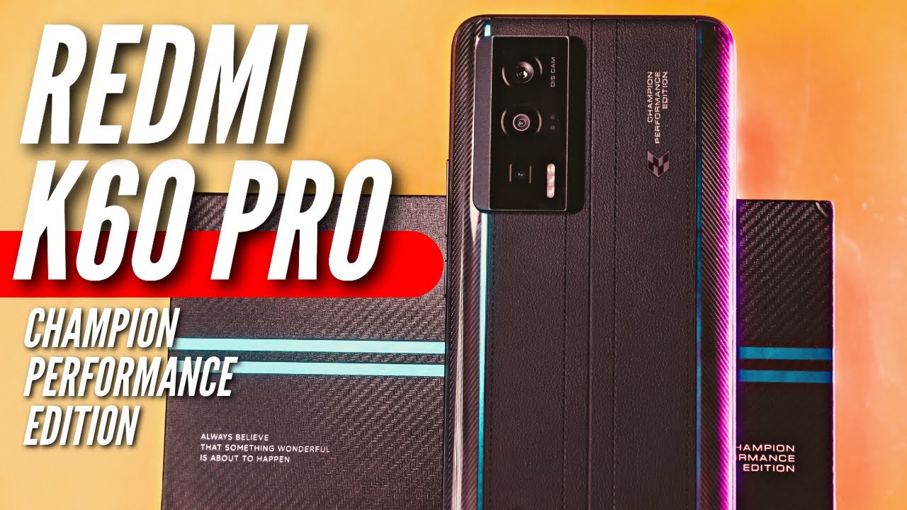 REDMI K60 PRO CHAMPION EDITION 🔻 ПЕРВЫЙ В РОССИИ ОБЗОР